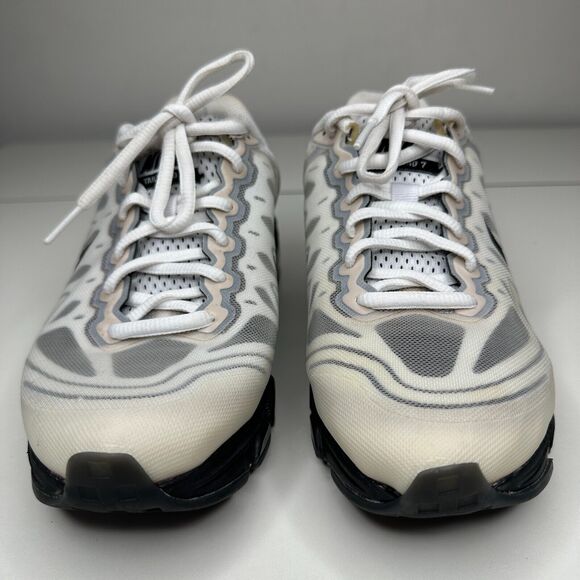 Nike Cream White Black Gray Tailwind 7 Max Air Womens Running Sneakers Size 9 - Picture 5 of 13